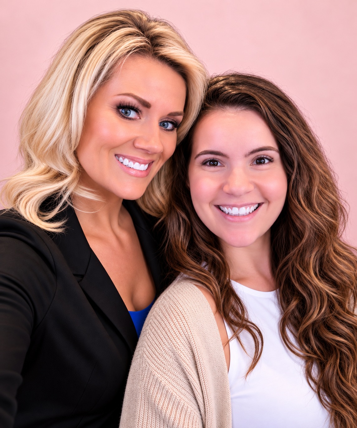 Jenell and Paige, the friends behind Partners in Party